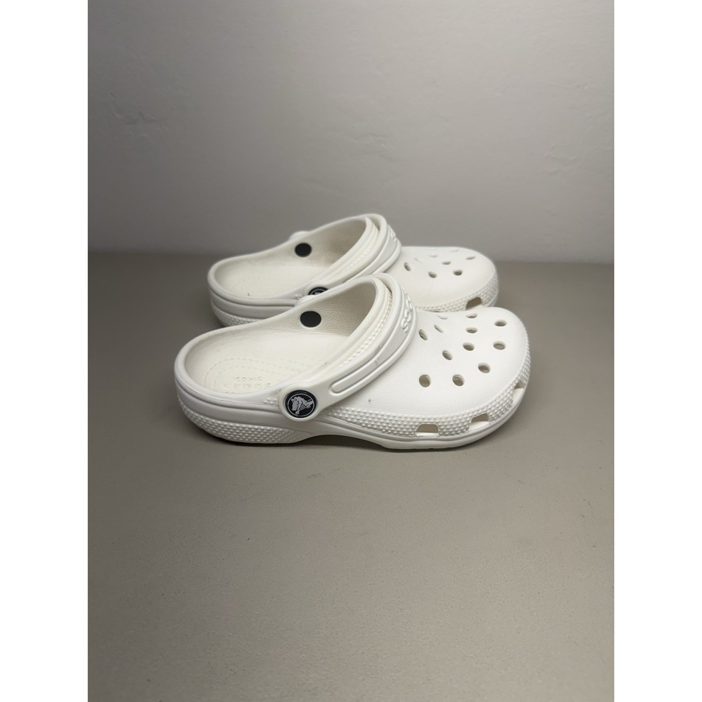 Crocs Kids Classic Clog White Youth Sz 13